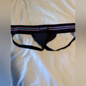 Black Men's Jockstrap Underwear